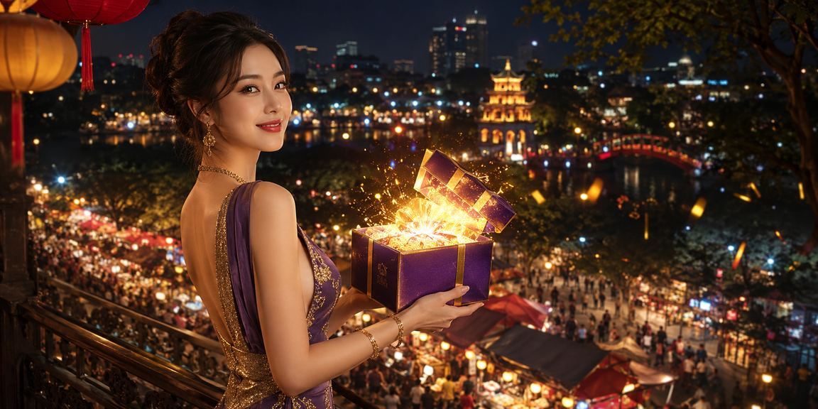 Người dùng tại chợ đêm Hà Nội xem kèo bóng đá và đặt cược thể thao trên điện thoại